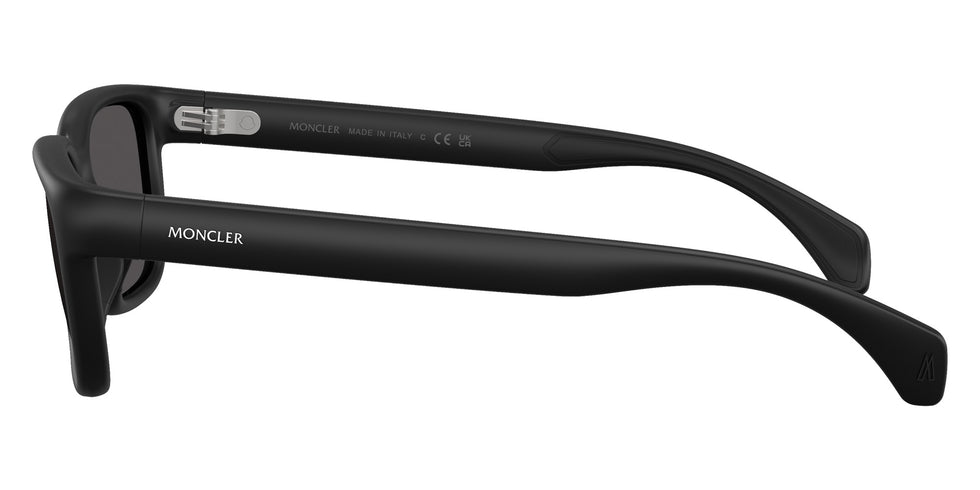 Moncler ME8002 Slicka 500687 55 - Matte Black / Dark Gray #id:me8002500687_s:100110