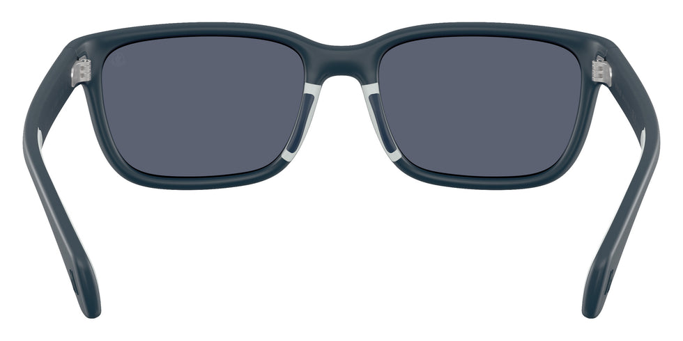 Moncler ME8002 Slicka 50082V 55 - Matte Blue / Polarized Dark Blue #id:me800250082v_s:102115