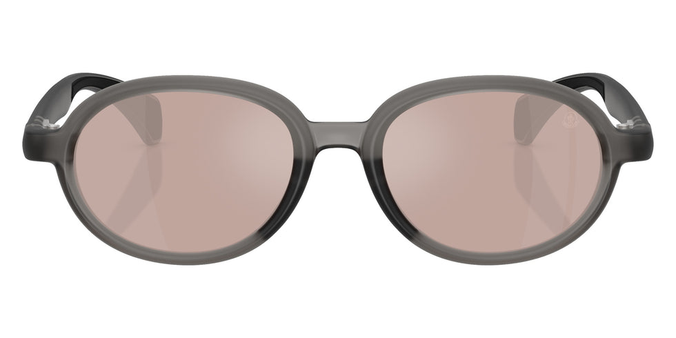 Moncler ME8006 Caprice 5007/5 51 - Shiny Gray / Light Pink Mirrored Silver #id:me800650075_s:102100