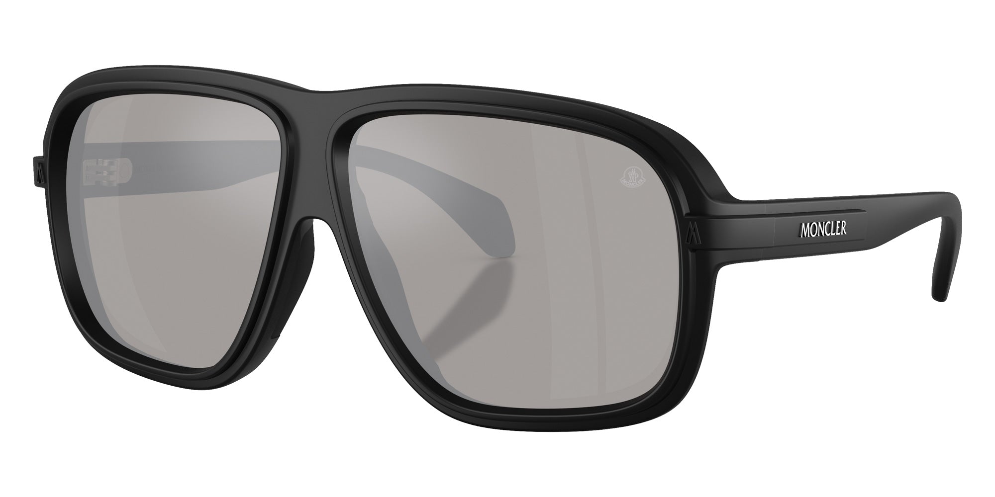 Moncler ME8011U TWOTONE 50066G 62 - Matte Black / Mirrored Gray #id:me8011u50066g_s:100105