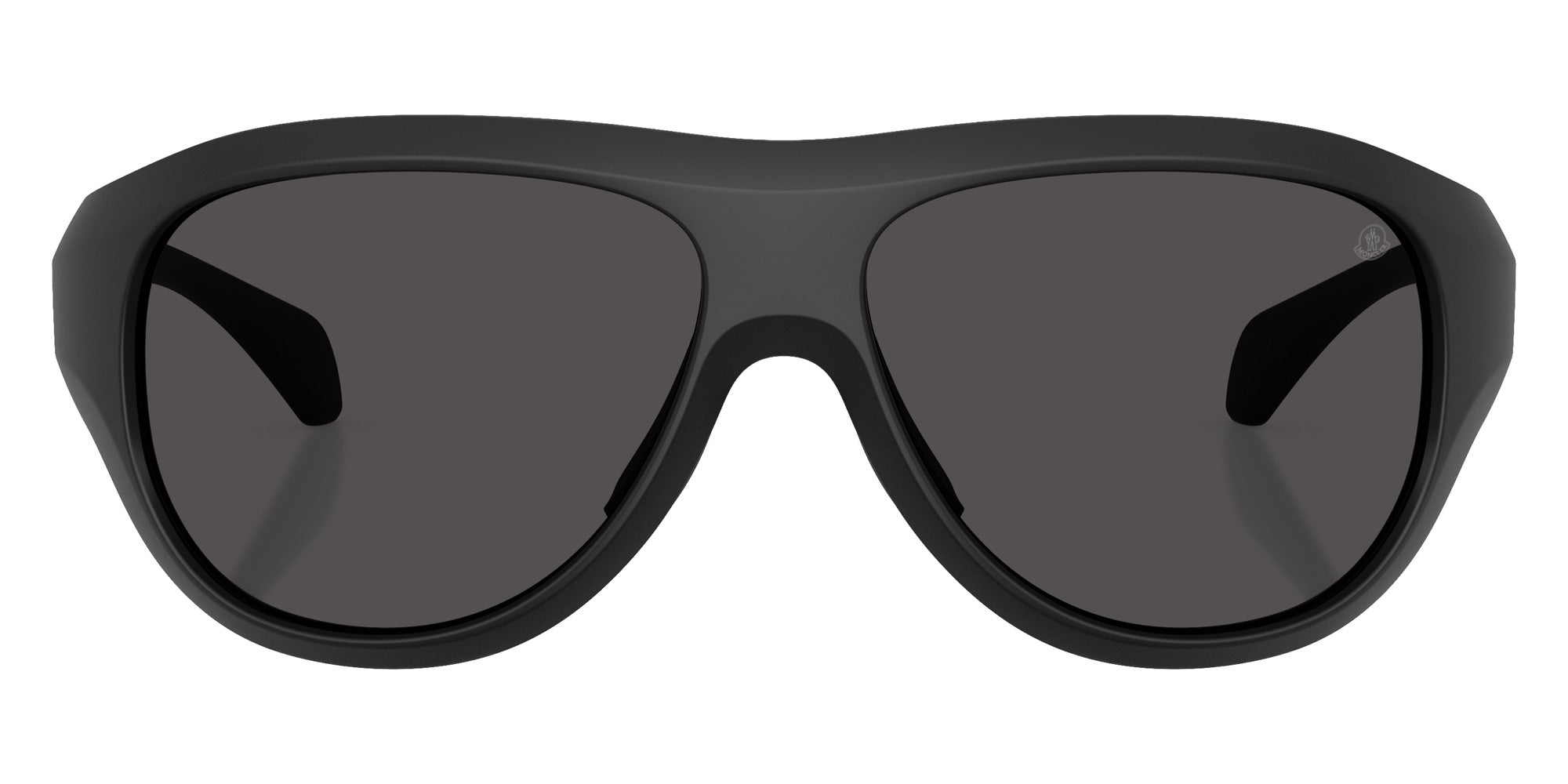 Moncler ME8013 BLEACHER 500687 65 - Matte Black / Dark Solid Gray #id:me8013500687_s:100100