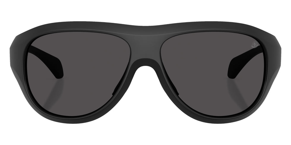 Moncler ME8013 BLEACHER 500687 65 - Matte Black / Dark Solid Gray #id:me8013500687_s:100100