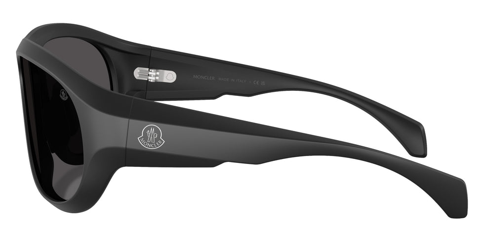 Moncler ME8013 BLEACHER 500687 65 - Matte Black / Dark Solid Gray #id:me8013500687_s:100110