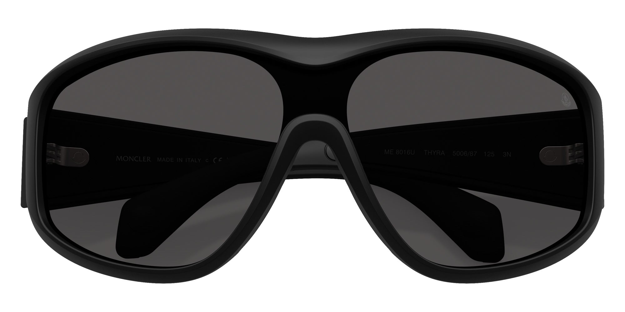 Moncler ME8016U Thyra 500687 136 - Matte Black / Dark Gray Solid #id:me8016u500687_s:100120