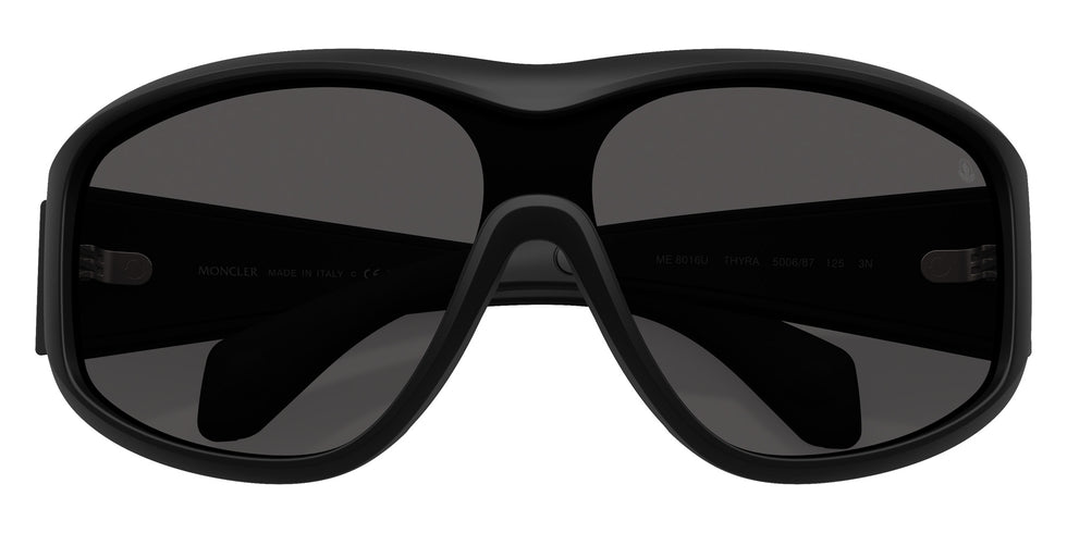Moncler ME8016U Thyra 500687 136 - Matte Black / Dark Gray Solid #id:me8016u500687_s:100120