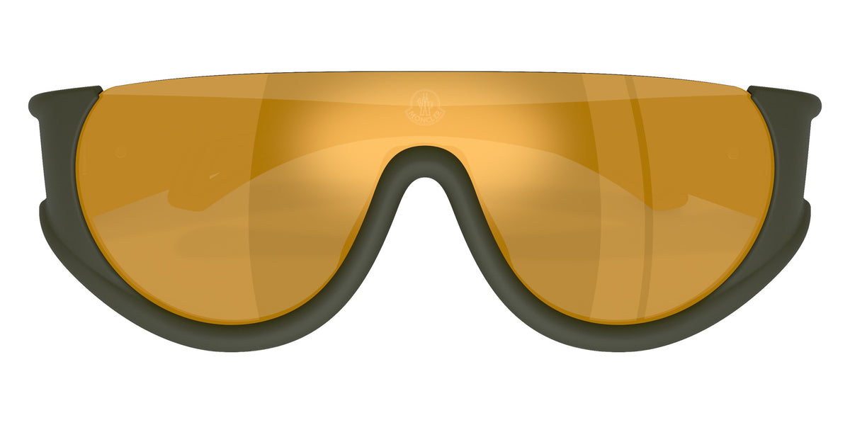 Moncler ME8022 Pulser 50465A 131 - Rubber Green / Brown Mirrored Gold #id:me802250465a_s:102120