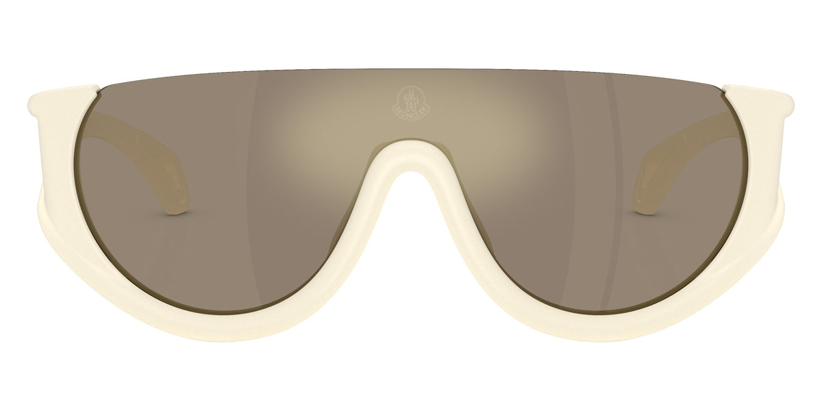Moncler ME8022 Pulser 50485A 131 - Matte White Rubberized / Mirrored Gold #id:me802250485a_s:106100