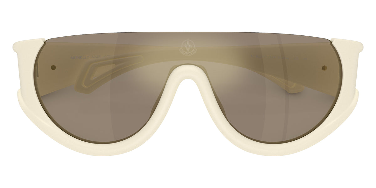 Moncler ME8022 Pulser 50485A 131 - Matte White Rubberized / Mirrored Gold #id:me802250485a_s:106120