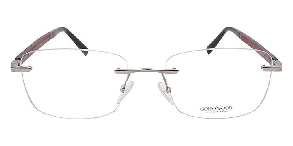 Gold & Wood GAW MERCURE 01 01.27.CgBo66 55 - Shiny Gun/Gray Oak/Burgundy Bolivar