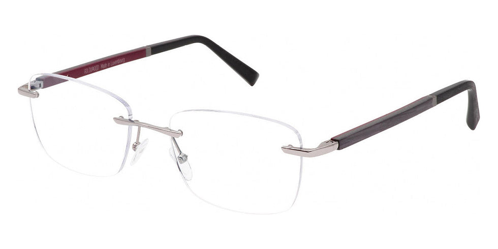 Gold & Wood GAW MERCURE 01 01.27.CgBo66 55 - Shiny Gun/Gray Oak/Burgundy Bolivar