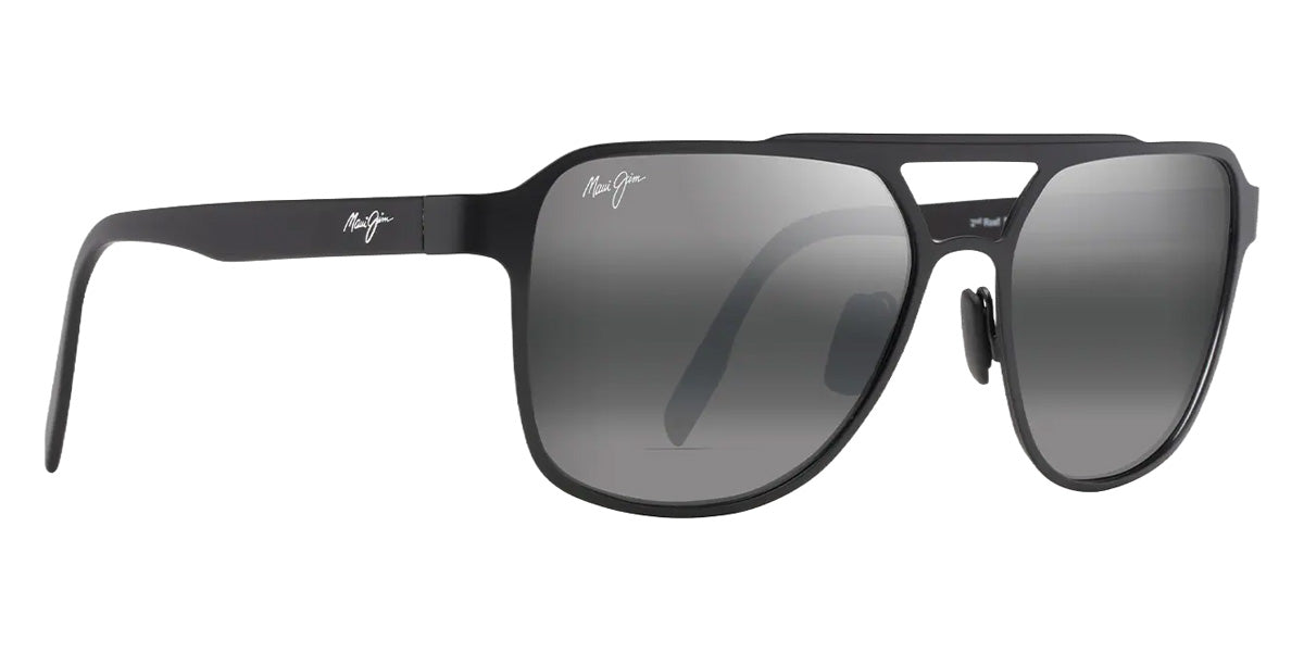 Maui Jim 2ND REEF 607-02 59 - Satin Black #id:mji60702_s:106105