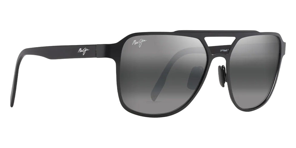 Maui Jim 2ND REEF 607-02 59 - Satin Black #id:mji60702_s:106105