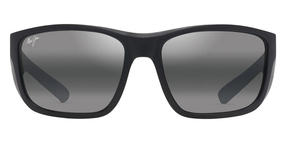 Maui Jim AMBERJACK 896-02 60 - Matte Black with Black Rubber #id:mji89602_s:106100