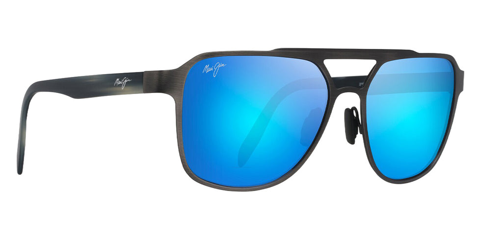 Maui Jim 2ND REEF B607-14 59 - Brushed Dark Gunmetal #id:mjib60714_s:120105