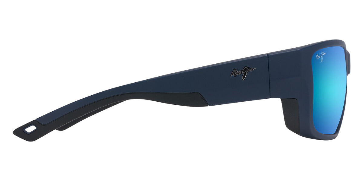 Maui Jim AMBERJACK B896-03 60 - Matte Dark Navy with Black Rubber #id:mjib89603_s:120110