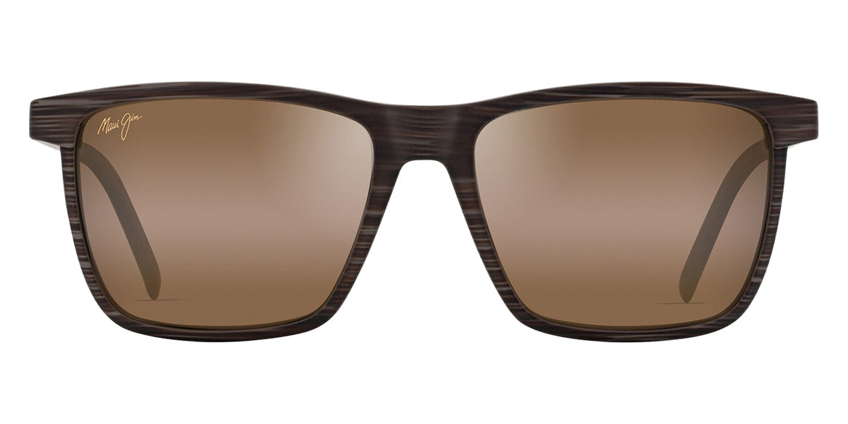 Maui Jim ONE WAY H875-10 56 - Brown Stripe #id:mjih87510_s:148100