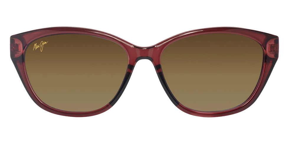 Maui Jim PŪNONO MM344-006 54 - Shiny Transparent Burgundy #id:mjimm344006_s:168100