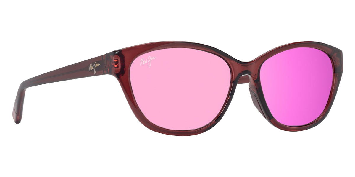 Maui Jim PŪNONO MM344-035 54 - Shiny Transparent Burgundy #id:mjimm344035_s:174105