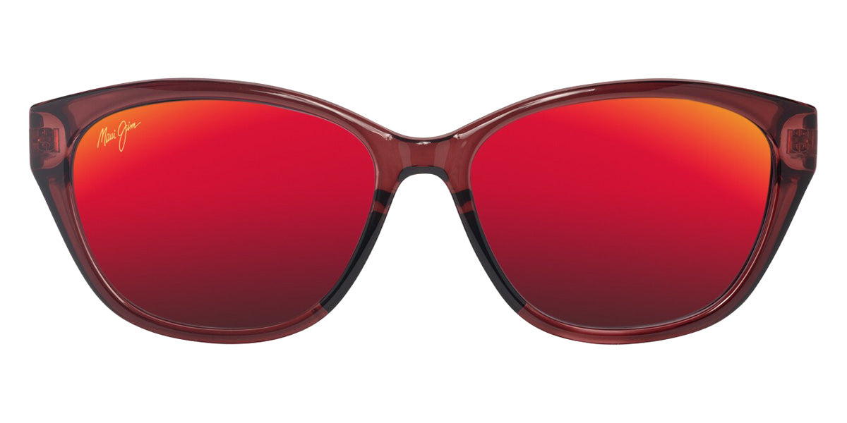 Maui Jim PŪNONO MM344-039 54 - Shiny Transparent Burgundy #id:mjimm344039_s:176100