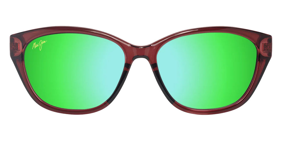 Maui Jim PŪNONO MM344-043 54 - Shiny Transparent Burgundy #id:mjimm344043_s:164100
