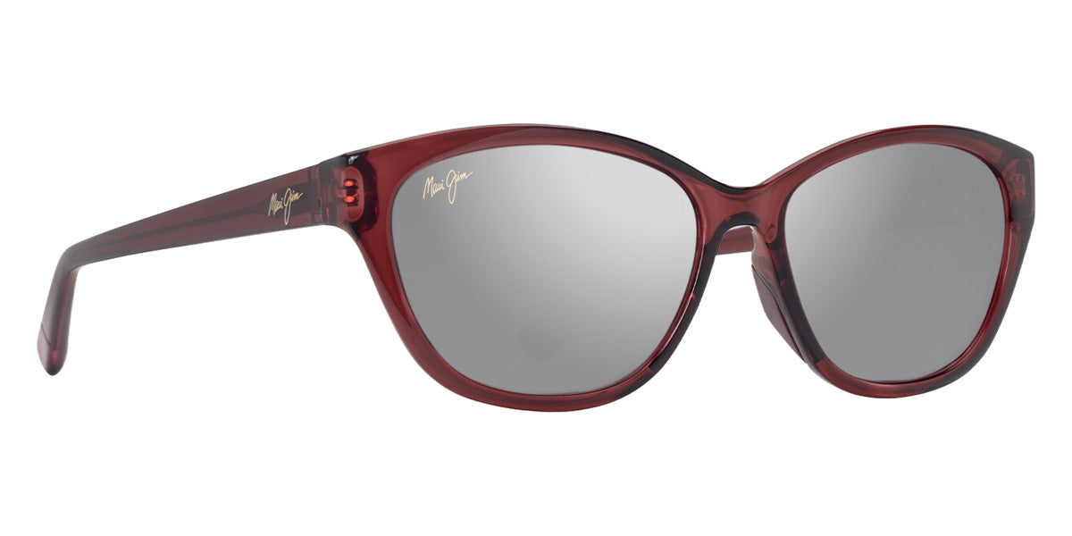 Maui Jim PŪNONO MM344-051 54 - Shiny Transparent Burgundy #id:mjimm344051_s:178105