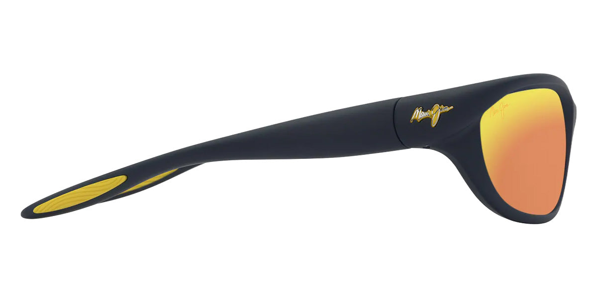 Maui Jim HAULANI MM349-009 62 - Matte Solid Dark Blue with Yellow #id:mjimm349009_s:136110