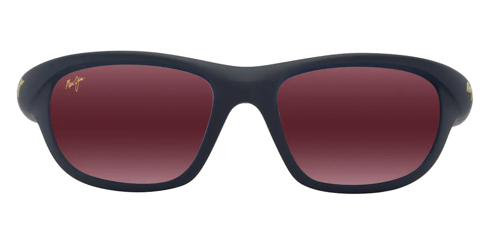 Maui Jim HAULANI MM349-018 62 - Matte Solid Dark Blue with Yellow #id:mjimm349018_s:132100