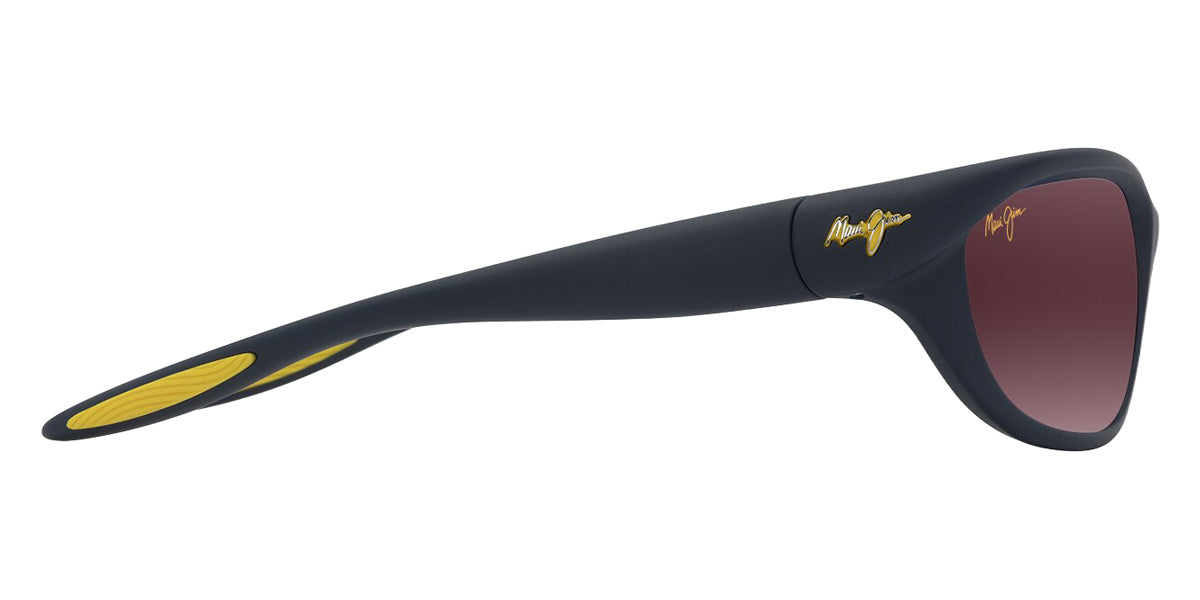 Maui Jim HAULANI MM349-018 62 - Matte Solid Dark Blue with Yellow #id:mjimm349018_s:132110