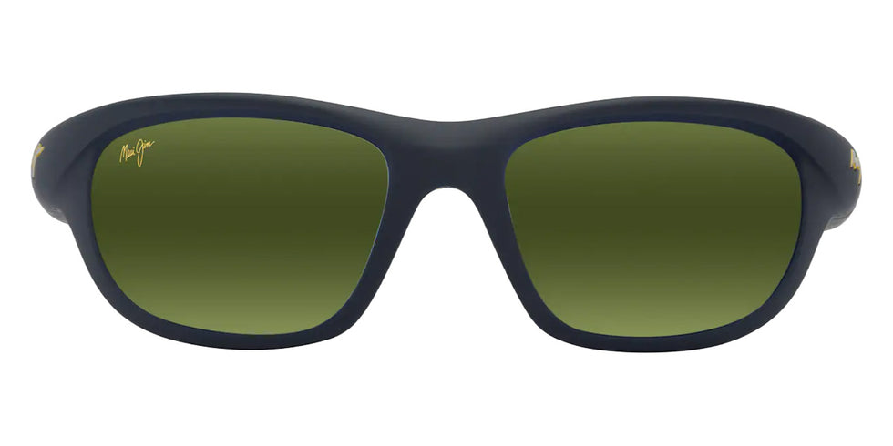 Maui Jim HAULANI MM349-021 62 - Matte Solid Dark Blue with Yellow #id:mjimm349021_s:130100