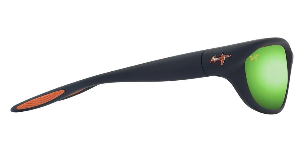 Maui Jim HAULANI MM349-032 62 - Matte Solid Dark Blue with Orange #id:mjimm349032_s:144110