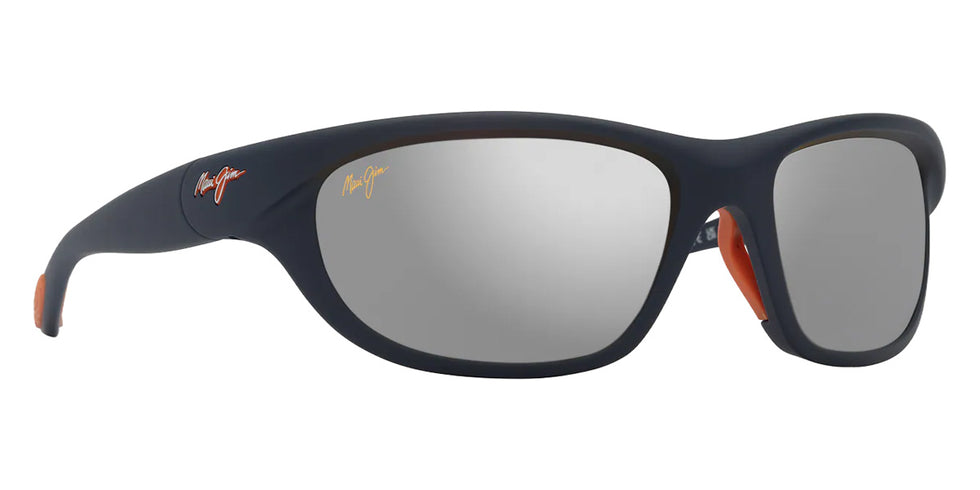 Maui Jim HAULANI MM349-038 62 - Matte Solid Dark Blue with Orange #id:mjimm349038_s:158105