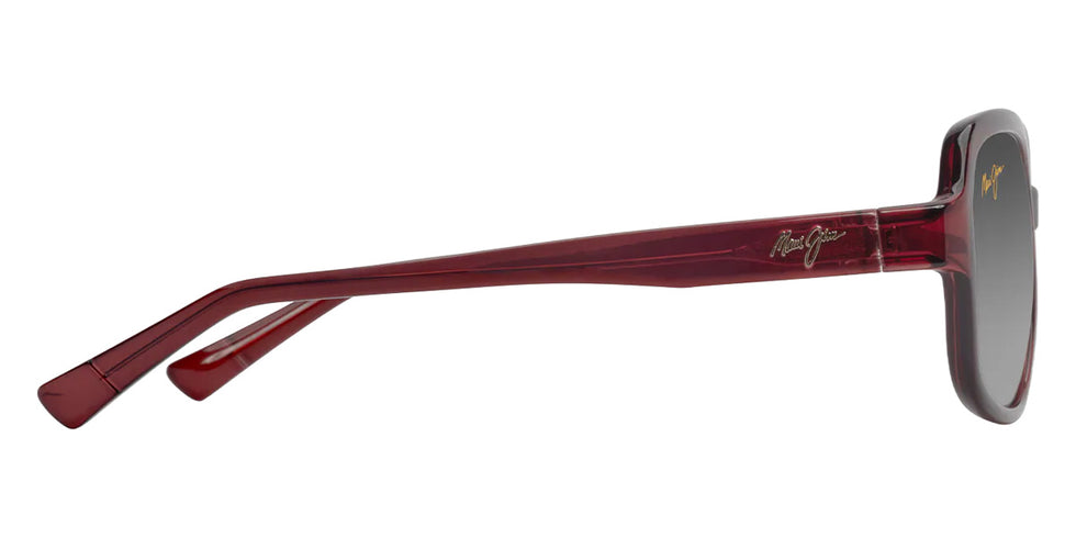 Maui Jim HILUHILU MM355-002 55 - Shiny Transparent Burgundy #id:mjimm355002_s:166110