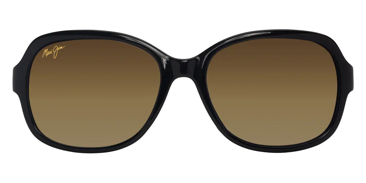 Maui Jim HILUHILU MM355-005 55 - Shiny Black #id:mjimm355005_s:108100
