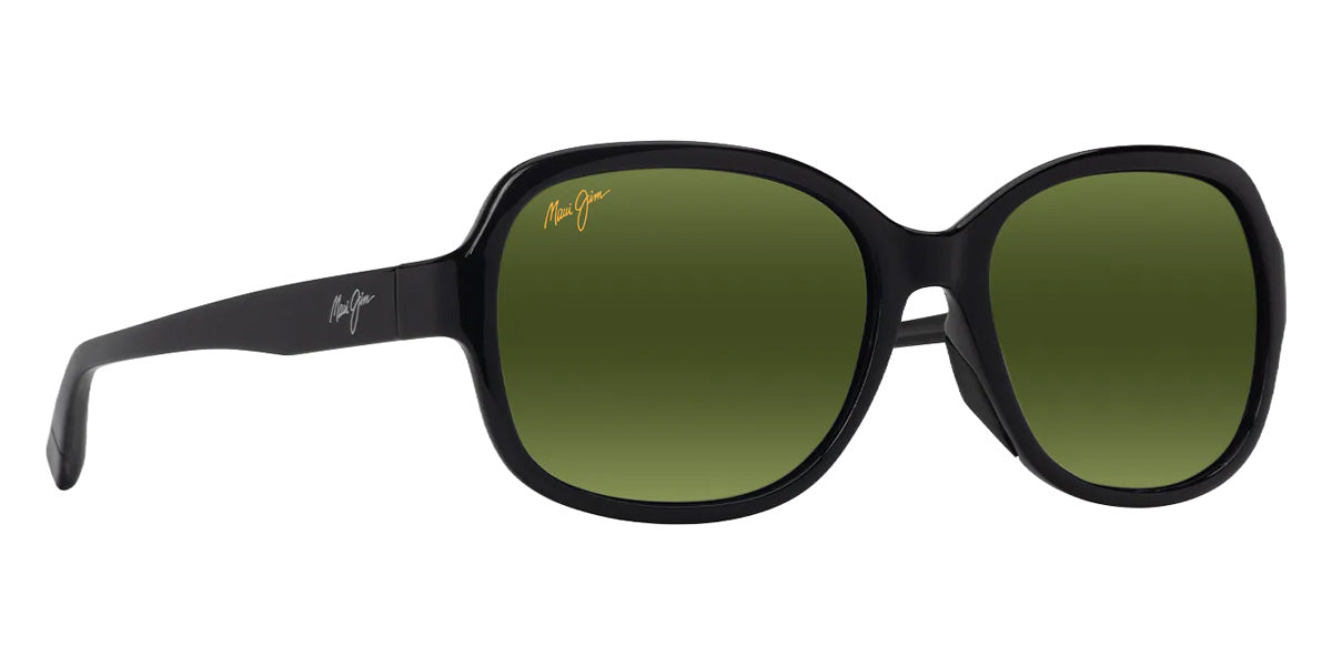 Maui Jim HILUHILU MM355-025 55 - Shiny Black #id:mjimm355025_s:110105