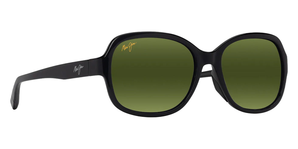Maui Jim HILUHILU MM355-025 55 - Shiny Black #id:mjimm355025_s:110105
