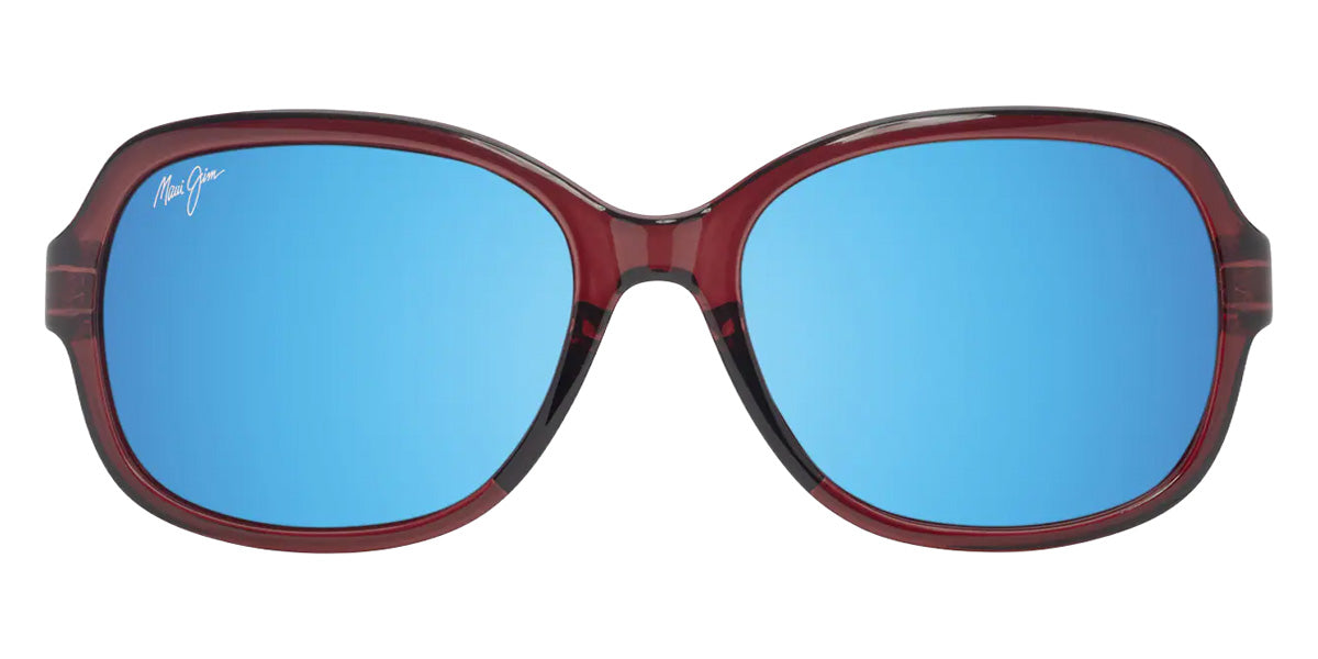 Maui Jim HILUHILU MM355-032 55 - Shiny Transparent Burgundy #id:mjimm355032_s:160100