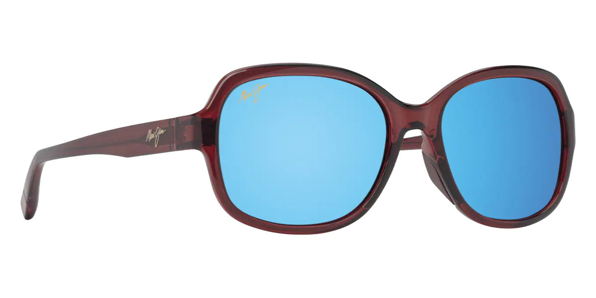Maui Jim HILUHILU MM355-032 55 - Shiny Transparent Burgundy #id:mjimm355032_s:160105