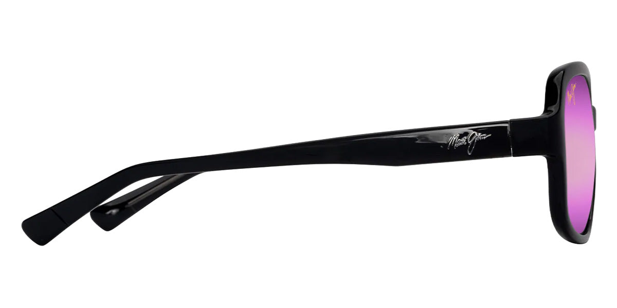 Maui Jim HILUHILU MM355-033 55 - Shiny Black #id:mjimm355033_s:114110