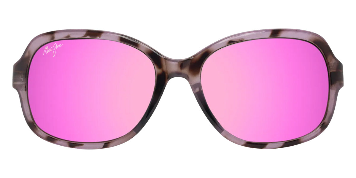 Maui Jim HILUHILU MM355-035 55 - Shiny Spotted Pink Havana #id:mjimm355035_s:154100