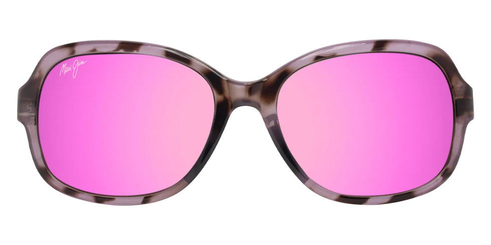 Maui Jim HILUHILU MM355-035 55 - Shiny Spotted Pink Havana #id:mjimm355035_s:154100