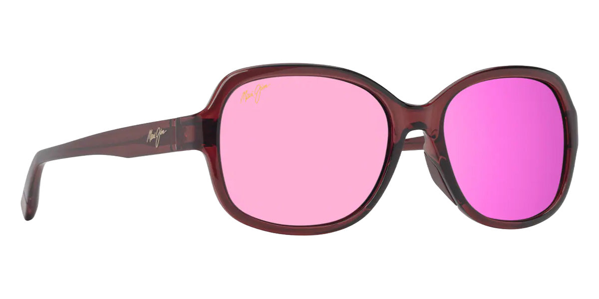 Maui Jim HILUHILU MM355-036 55 - Shiny Transparent Burgundy #id:mjimm355036_s:174105