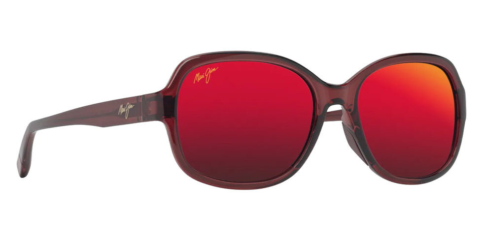 Maui Jim HILUHILU MM355-040 55 - Shiny Transparent Burgundy #id:mjimm355040_s:176105