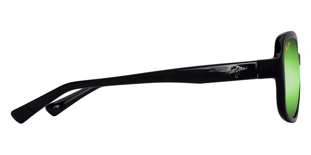 Maui Jim HILUHILU MM355-041 55 - Shiny Black #id:mjimm355041_s:104110