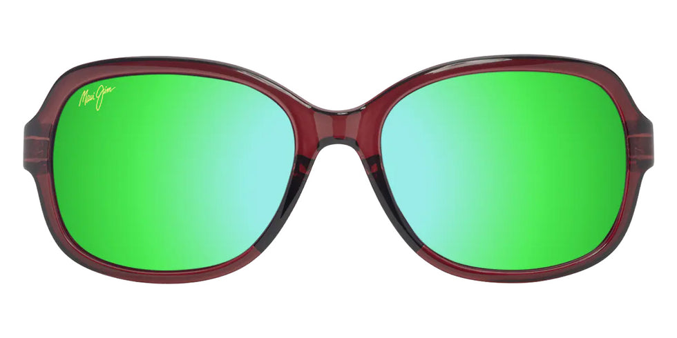 Maui Jim HILUHILU MM355-044 55 - Shiny Transparent Burgundy #id:mjimm355044_s:164100