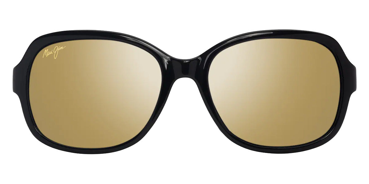 Maui Jim HILUHILU MM355-045 55 - Shiny Black #id:mjimm355045_s:102100