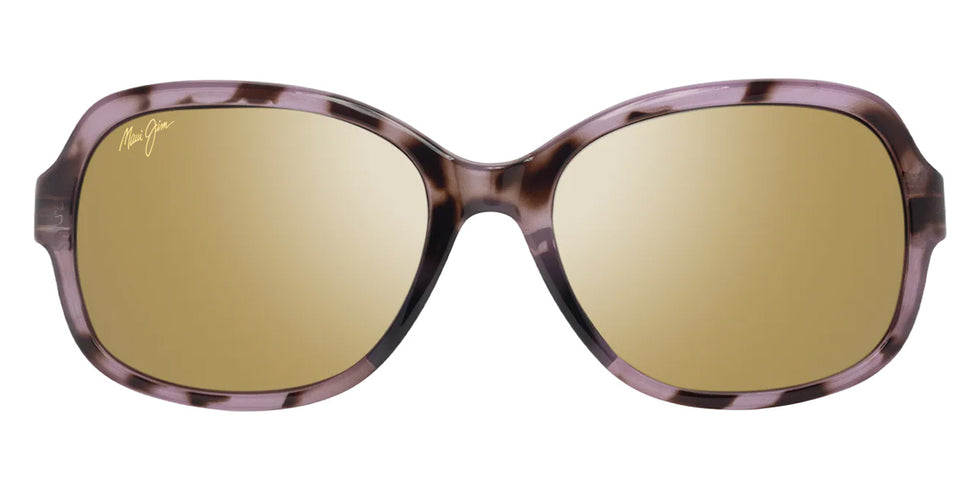 Maui Jim HILUHILU MM355-047 55 - Shiny Spotted Pink Havana #id:mjimm355047_s:142100