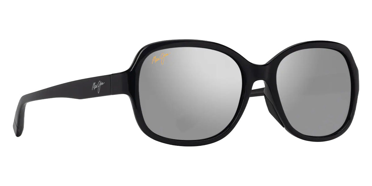 Maui Jim HILUHILU MM355-049 55 - Shiny Black #id:mjimm355049_s:118105
