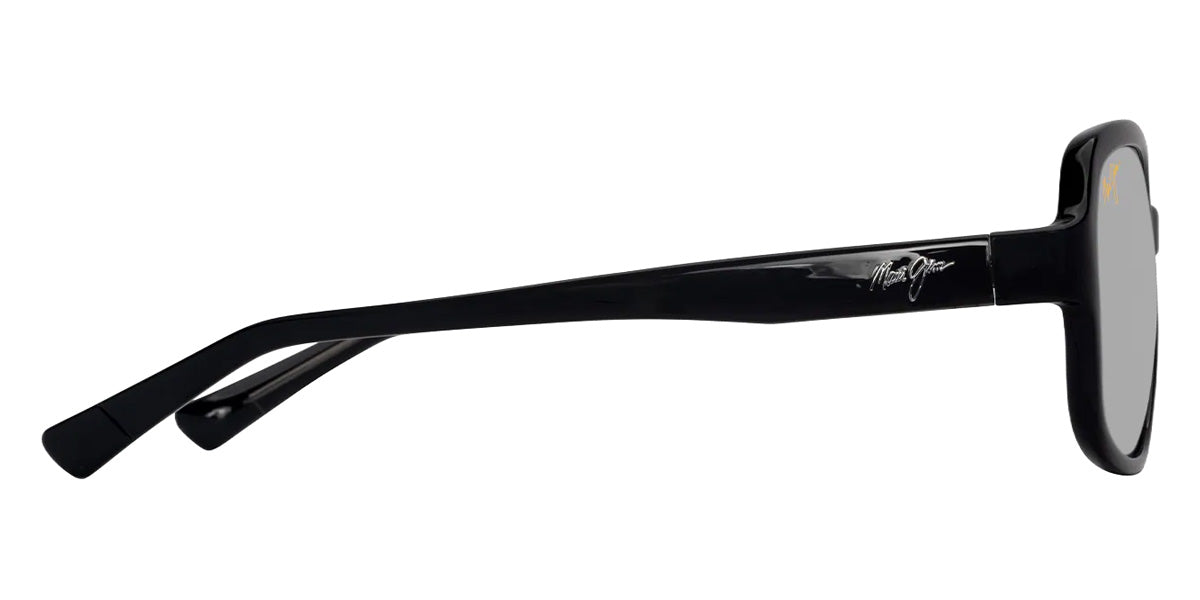 Maui Jim HILUHILU MM355-049 55 - Shiny Black #id:mjimm355049_s:118110