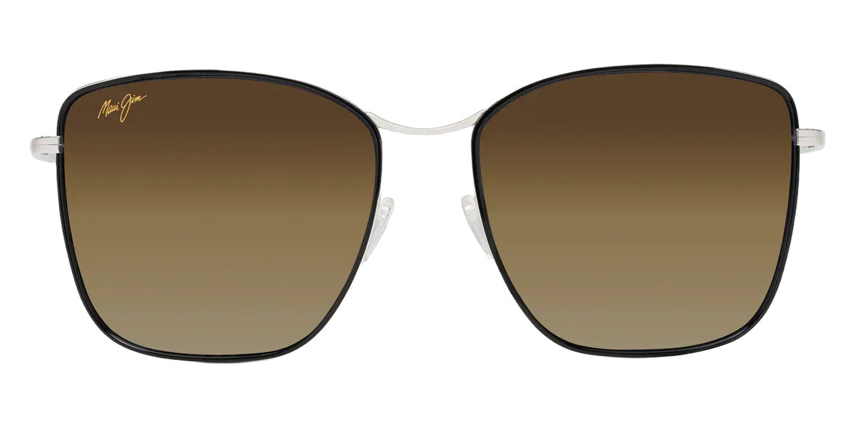 Maui Jim TIGER LILY MM561-003 57 - Gloss Black with Silver #id:mjimm561003_s:108100