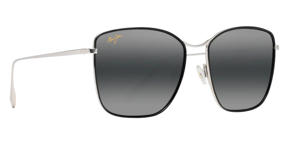 Maui Jim TIGER LILY MM561-005 57 - Gloss Black with Silver #id:mjimm561005_s:106105